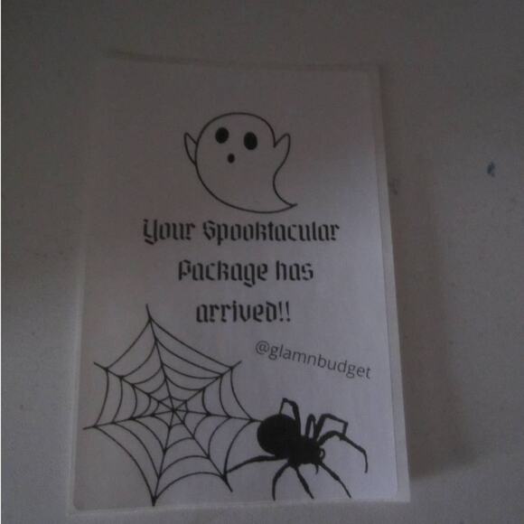 HALLOWEEN Mail Thermal Stickers Shipping Supplies Small Business - Picture 2 of 4